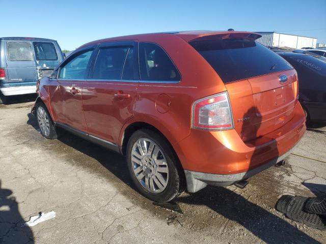 2FMDK49C38BA16196 - 2008 FORD EDGE LIMITED ORANGE photo 2