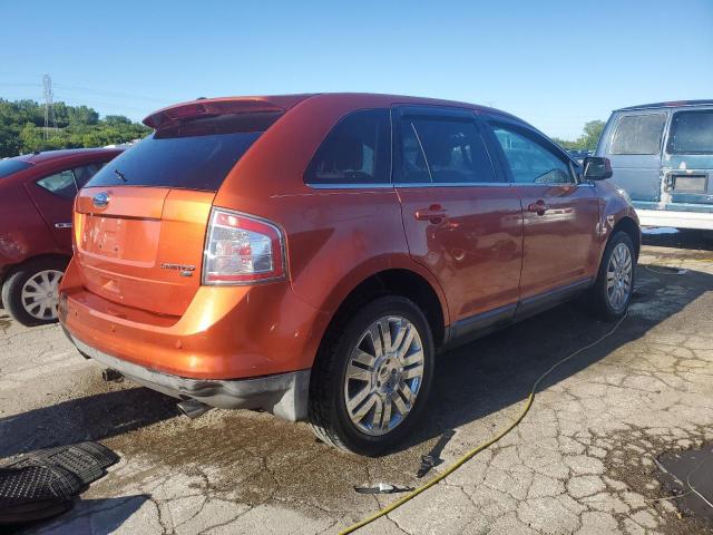 2FMDK49C38BA16196 - 2008 FORD EDGE LIMITED ORANGE photo 3