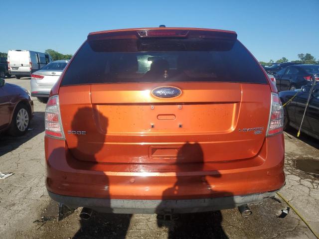 2FMDK49C38BA16196 - 2008 FORD EDGE LIMITED ORANGE photo 6