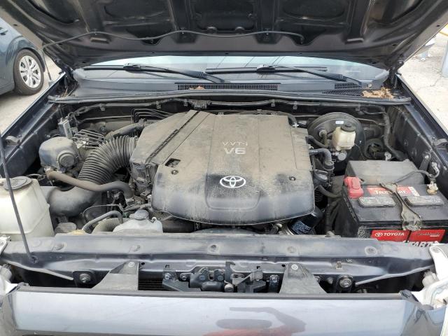 3TMJU4GN1FM176191 - 2015 TOYOTA TACOMA DOUBLE CAB PRERUNNER CHARCOAL photo 11