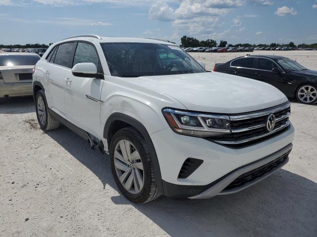 1V2JE2CA2MC233645 - 2021 VOLKSWAGEN ATLAS CROS SE Белый фото 4