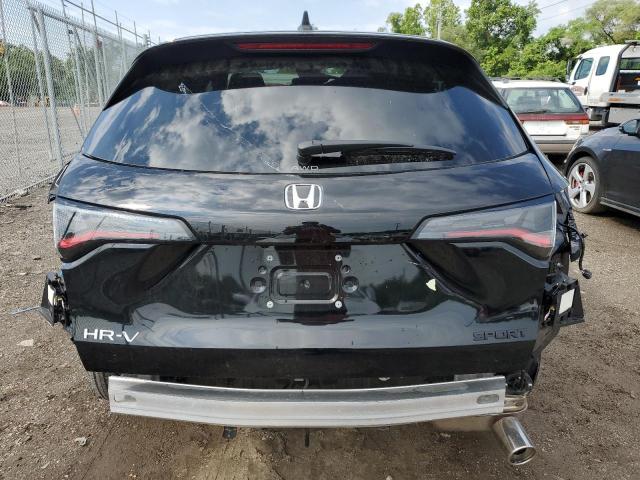 3CZRZ2H5XPM702868 - 2023 HONDA HR-V SPORT BLACK photo 6