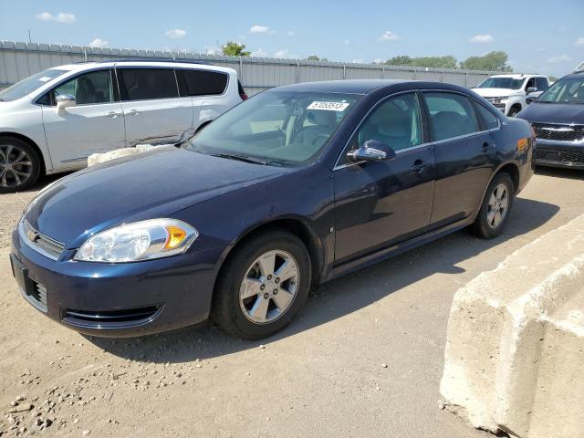 2G1WT57K591224378 - 2009 CHEVROLET IMPALA 1LT BLUE photo 1