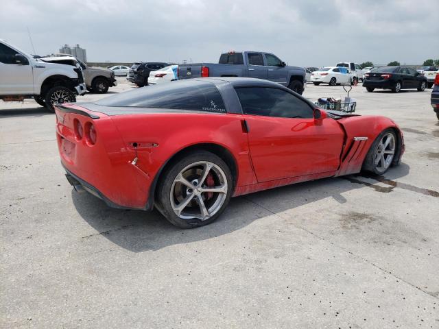 1G1YW2DW4A5105486 - 2010 CHEVROLET CORVETTE GRAND SPORT RED photo 3