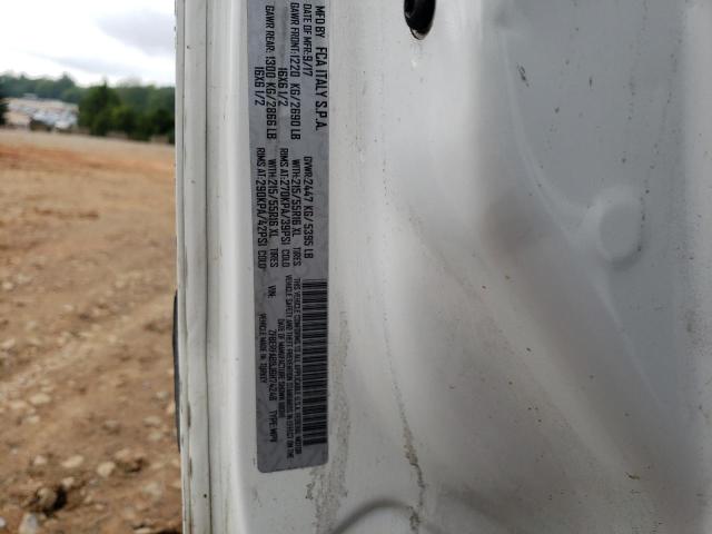 ZFBERFAB9J6H74248 - 2018 RAM PROMASTER თეთრი ფოტო 12