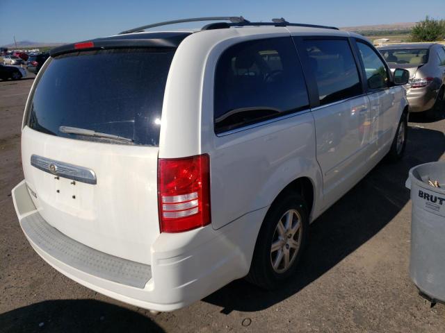 2A8HR54P98R696932 - 2008 CHRYSLER TOWN AND C TOURING WHITE photo 4