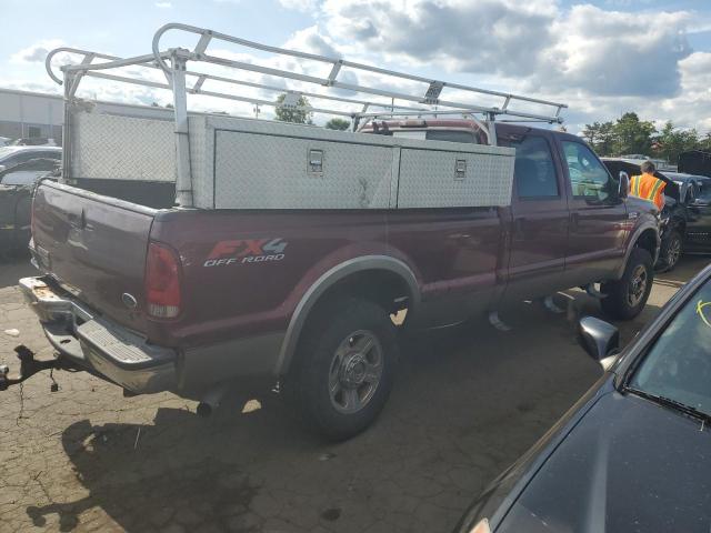 1FTWW31576EC85148 - 2006 FORD F350 SRW SUPER DUTY BURGUNDY photo 3