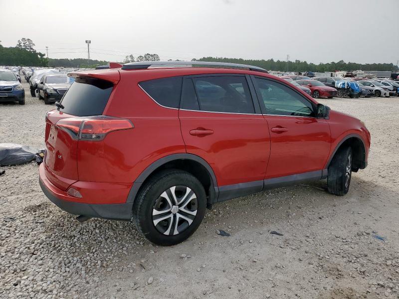 2T3ZFREV7HW331759 - 2017 TOYOTA RAV4 LE Qırmızı foto 3