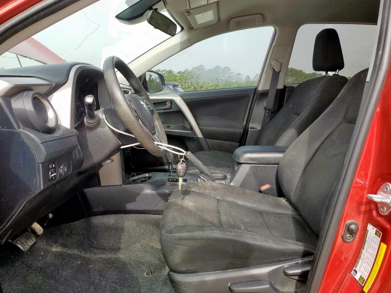 2T3ZFREV7HW331759 - 2017 TOYOTA RAV4 LE Qırmızı foto 7