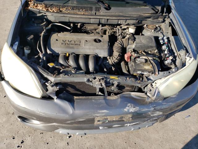 2T1KR32E96C599908 - 2006 TOYOTA COROLLA MA XR GRAY photo 11