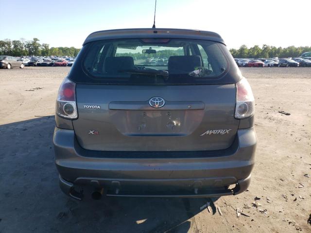 2T1KR32E96C599908 - 2006 TOYOTA COROLLA MA XR GRAY photo 6