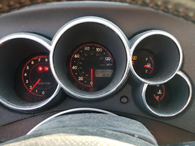 2T1KR32E96C599908 - 2006 TOYOTA COROLLA MA XR GRAY photo 9