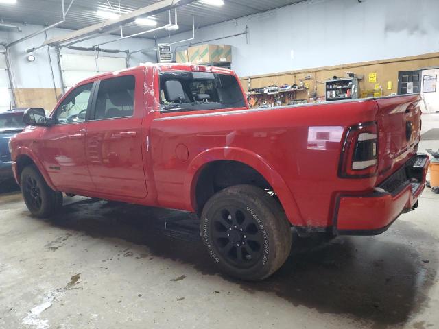 3C6UR5FJ0LG216734 - 2020 RAM 2500 LARAMIE RED photo 2