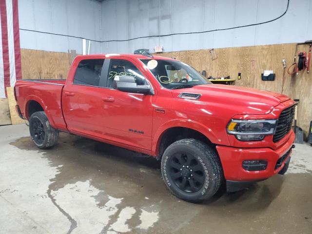 3C6UR5FJ0LG216734 - 2020 RAM 2500 LARAMIE RED photo 4