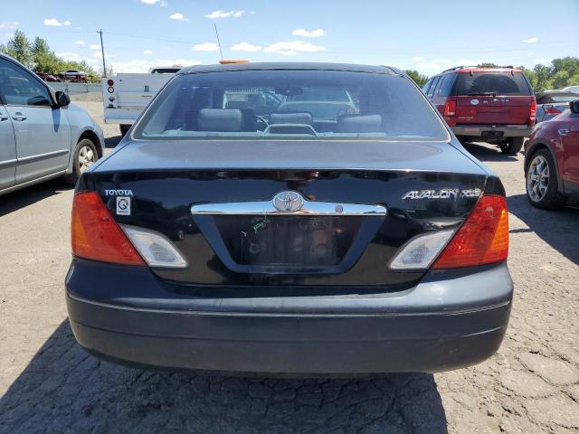 4T1BF28B52U260961 - 2002 TOYOTA AVALON XL BLACK photo 6