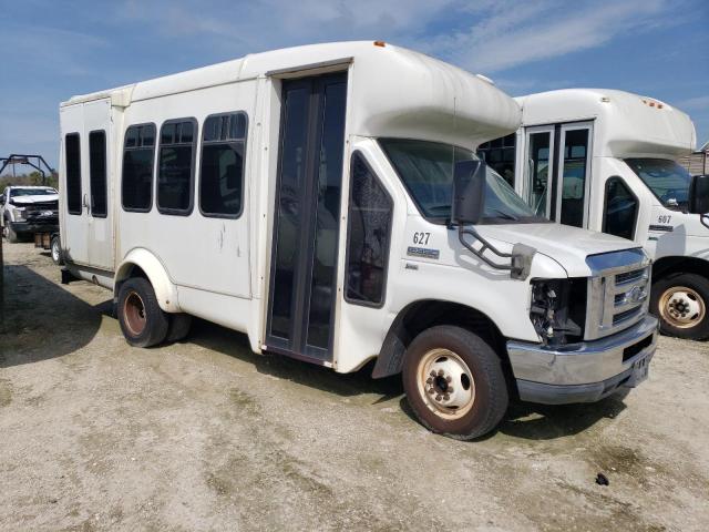 1FDEE3FLXCDA39262 - 2012 FORD ECONOLINE E350 SUPER DUTY CUTAWAY VAN WHITE photo 4