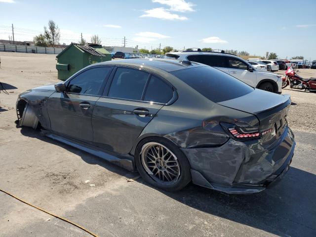 WBS43AY08PFN58052 - 2023 BMW M3 COMPETITION GRAY photo 2