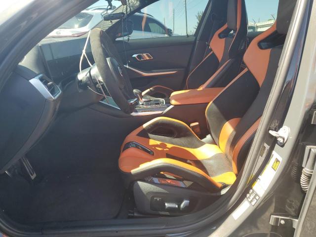 WBS43AY08PFN58052 - 2023 BMW M3 COMPETITION GRAY photo 7