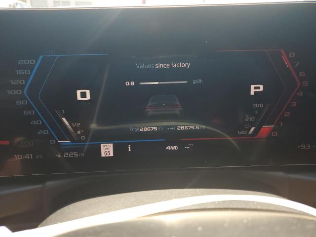 WBS43AY08PFN58052 - 2023 BMW M3 COMPETITION GRAY photo 9