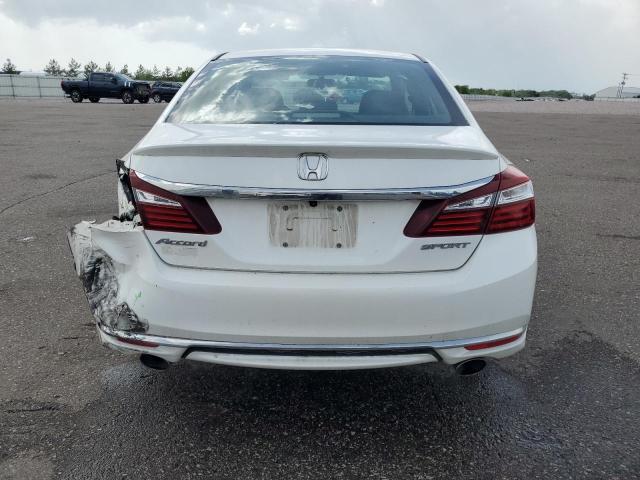 1HGCR2F55GA187470 - 2016 HONDA ACCORD SPORT 白色 照片 6