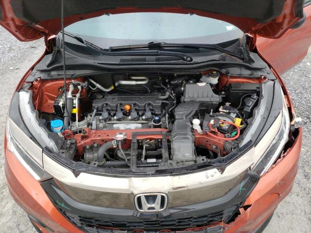 3CZRU6H1XLM732854 - 2020 HONDA HR-V SPORT ORANGE photo 12