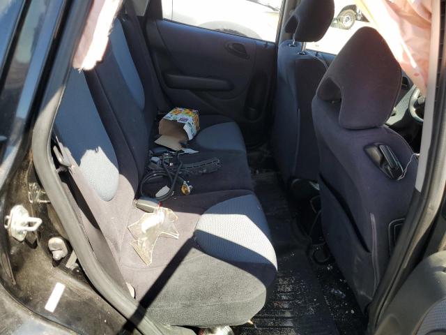 JHMGD38657S065923 - 2007 HONDA FIT S შავი ფოტო 10