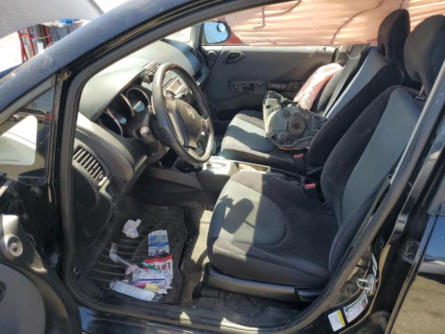 JHMGD38657S065923 - 2007 HONDA FIT S შავი ფოტო 7