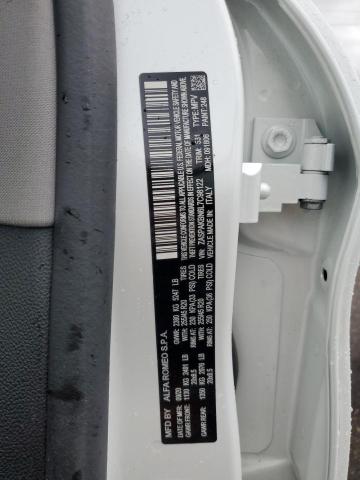 ZASPAKBN6L7C98122 - 2020 ALFA ROMEO STELVIO TI თეთრი ფოტო 13