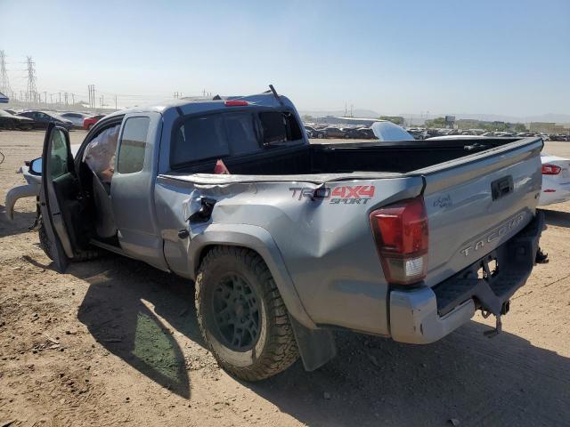 5TFSZ5AN8KX192865 - 2019 TOYOTA TACOMA ACCESS CAB ნაცრისფერი ფოტო 2