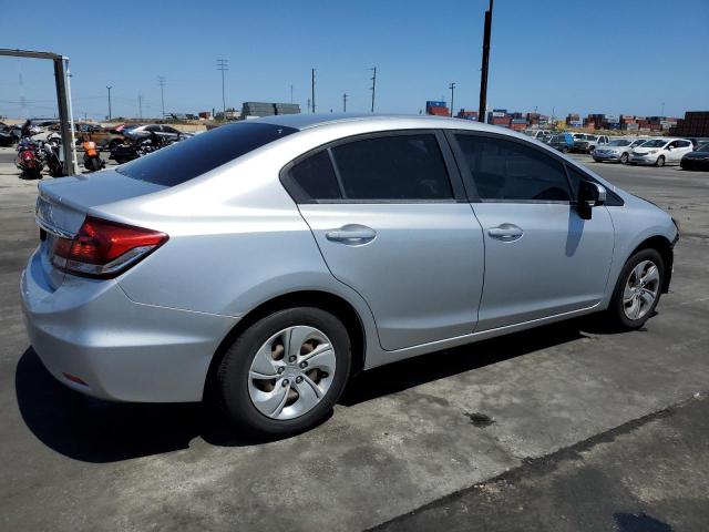 19XFB2F53EE269935 - 2014 HONDA CIVIC LX SILVER photo 3