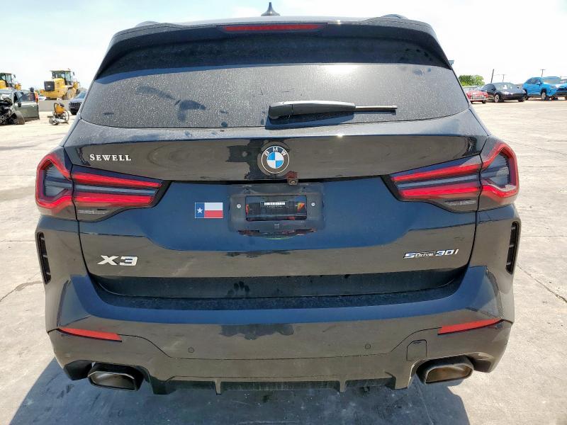 5UX43DP09P9P80641 - 2023 BMW X3 SDRIVE30I BLACK photo 6