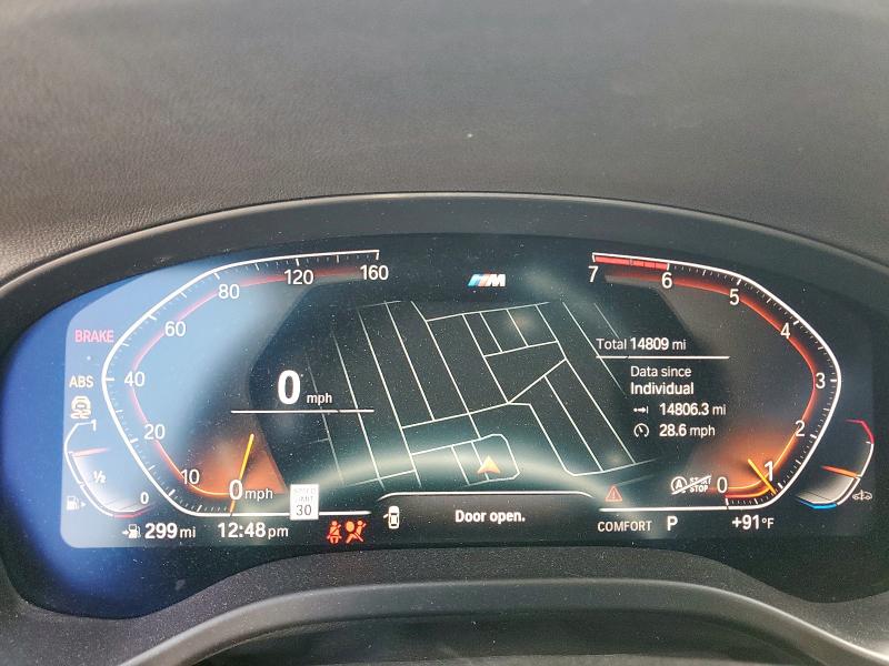 5UX43DP09P9P80641 - 2023 BMW X3 SDRIVE30I BLACK photo 9