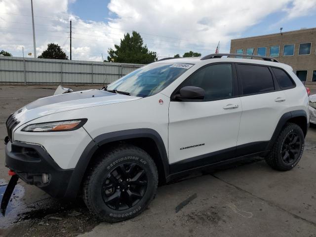 1C4PJMBX7JD517111 - 2018 JEEP CHEROKEE TRAILHAWK WHITE photo 1