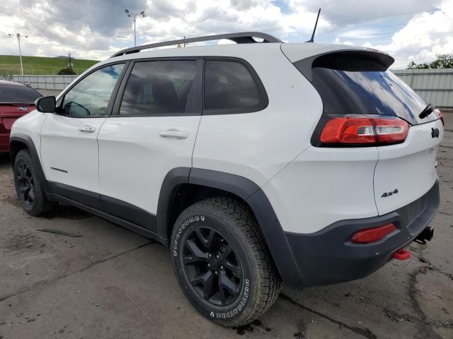 1C4PJMBX7JD517111 - 2018 JEEP CHEROKEE TRAILHAWK WHITE photo 2