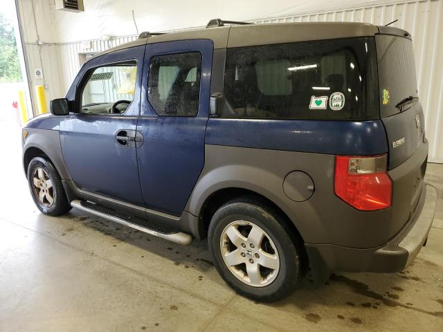 5J6YH28573L004406 - 2003 HONDA ELEMENT EX BLUE photo 2