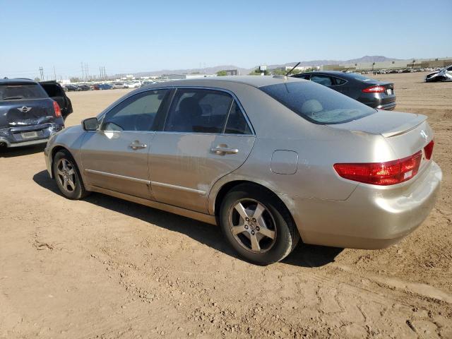 JHMCN36485C017286 - 2005 HONDA ACCORD HYBRID TAN photo 2