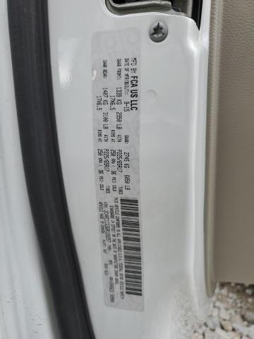 2C4RC1CG3GR128357 - 2016 CHRYSLER TOWN & COU TOURING L WHITE photo 13