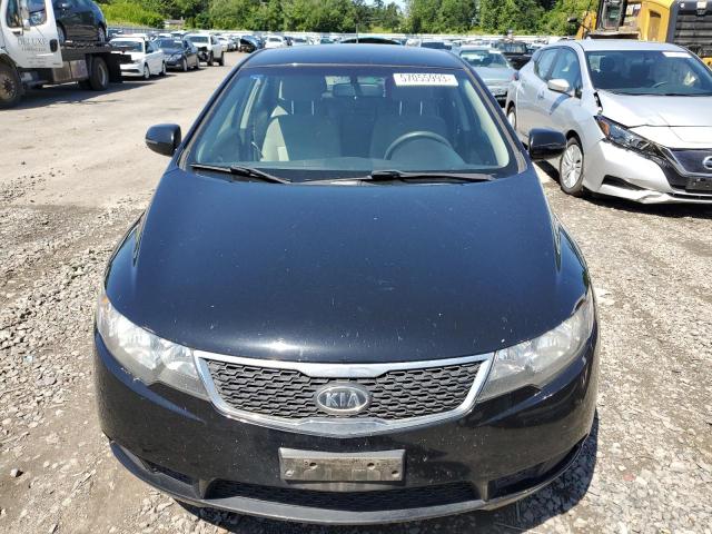 KNAFU5A24D5663248 - 2013 KIA FORTE EX BLACK photo 5