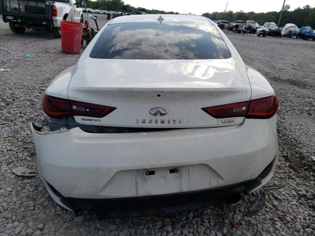 JN1EV7EK2JM341603 - 2018 INFINITI Q60 LUXE 300 WHITE photo 6