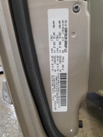 2C4RC1CG1ER464022 - 2014 CHRYSLER TOWN & COU TOURING L TAN photo 13