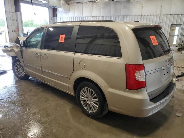2C4RC1CG1ER464022 - 2014 CHRYSLER TOWN & COU TOURING L TAN photo 2