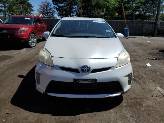 JTDKN3DU4D1663144 - 2013 TOYOTA PRIUS WHITE photo 5