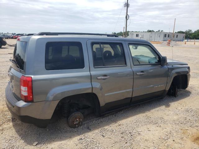 1C4NJPBB7CD652234 - 2012 JEEP PATRIOT SPORT GRAY photo 3