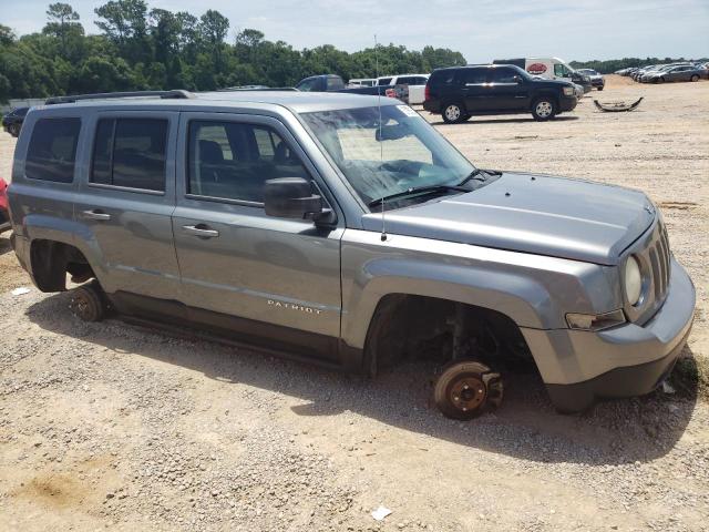 1C4NJPBB7CD652234 - 2012 JEEP PATRIOT SPORT GRAY photo 4