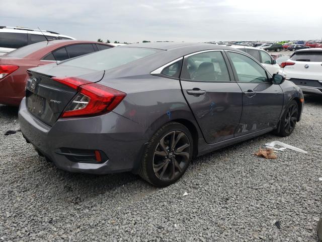 2HGFC2F8XMH539495 - 2021 HONDA CIVIC SPORT GRAY photo 3