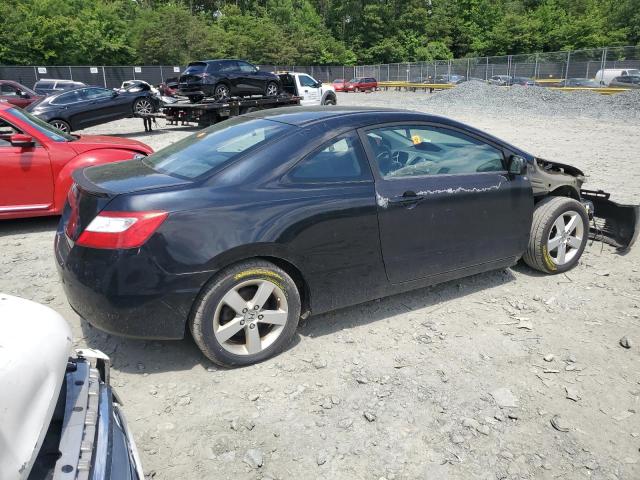 2HGFG12928H544726 - 2008 HONDA CIVIC EXL შავი ფოტო 3
