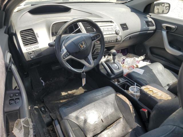 2HGFG12928H544726 - 2008 HONDA CIVIC EXL შავი ფოტო 8