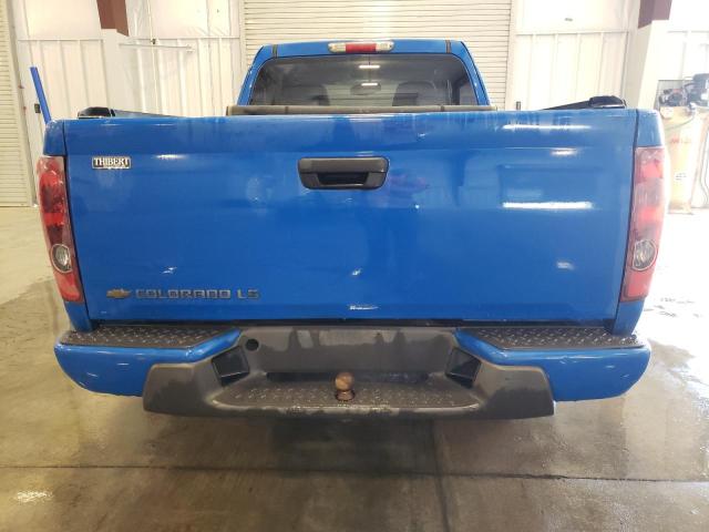 1GCCS199X88104278 - 2008 CHEVROLET COLORADO BLUE photo 6