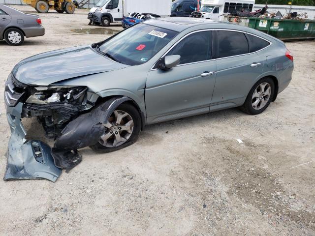 5J6TF2H50AL004437 - 2010 HONDA ACCORD CRO EXL GREEN photo 1