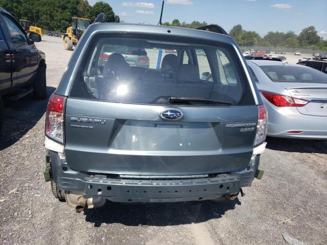 JF2SH6BC9AH763991 - 2010 SUBARU FORESTER XS BLUE photo 6